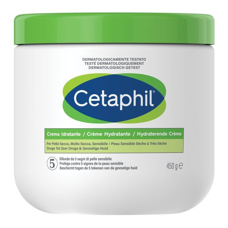 Cetaphil Crema Idratante - Per pelle secca, molto secca e sensibile - 450 g
