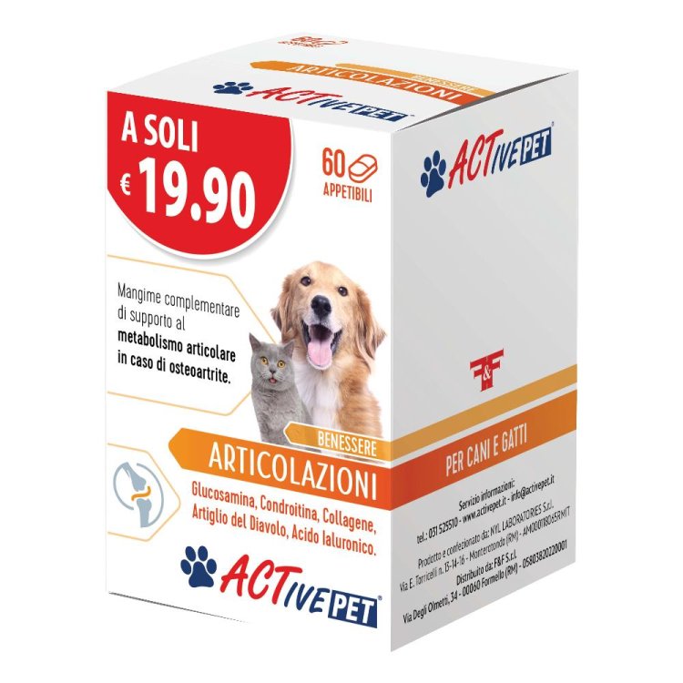 ACTIVE PET Articolazioni 60Cpr