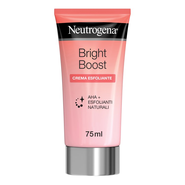 Neutrogena Bright Boost Crema Esfoliante - Elimina le impurità della pelle spenta - 75 ml