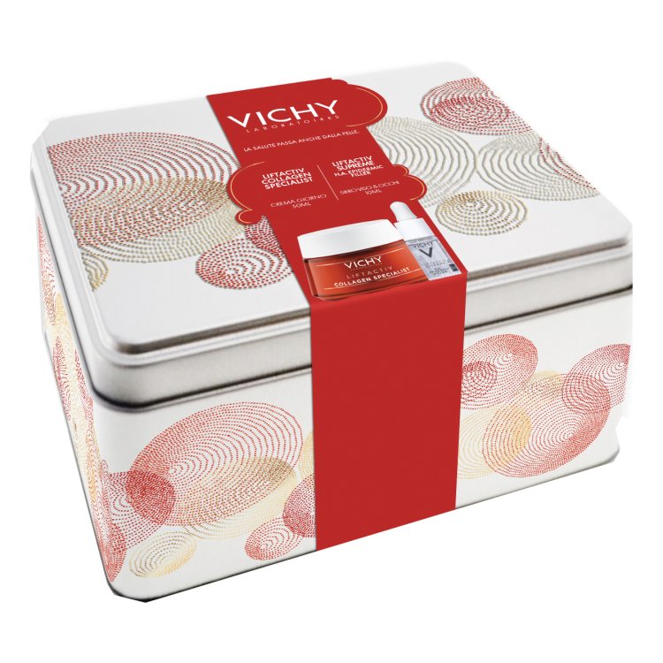 Vichy Box Natale Liftactiv Specialist - Liftactive Collagen Specialist crema viso da giorno 50 ml + Liftactive Supreme HA siero 10 ml