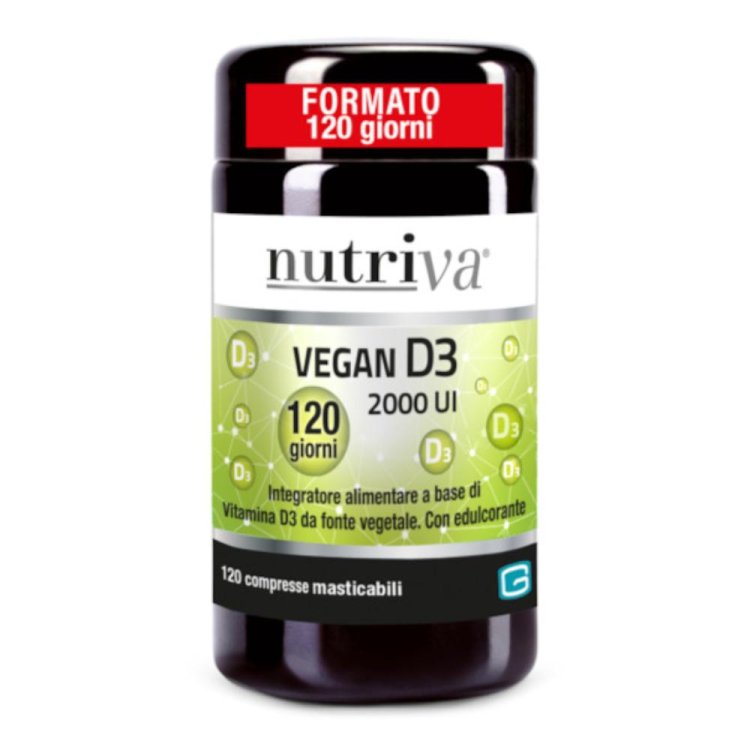 NUTRIVA Vegan D3 120 Cpr