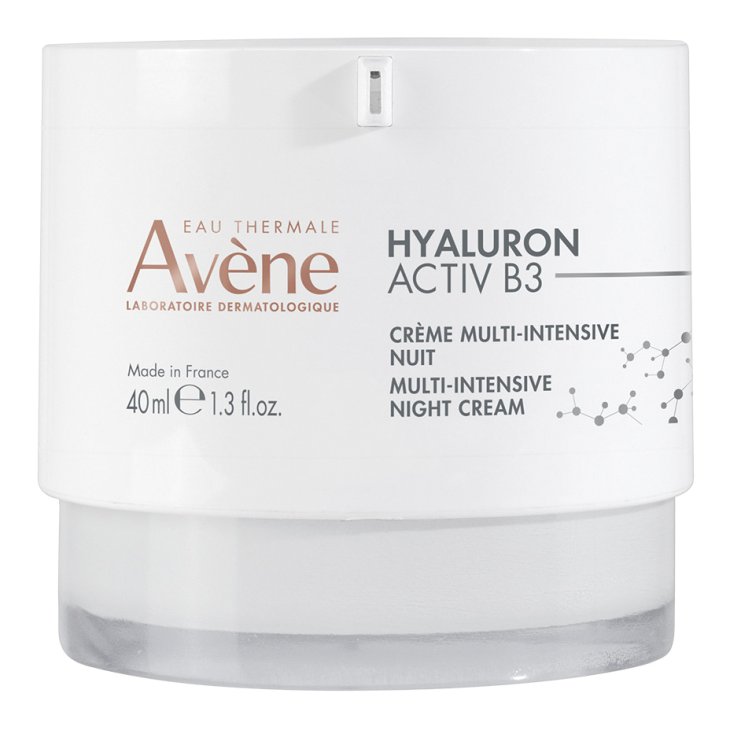 Avene Hyaluron Activ B3 Crema Notte - Crema viso antirughe da notte - 40 ml