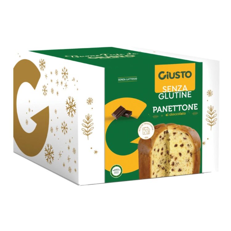 GIUSTO S/G Panettone Cioc.500g