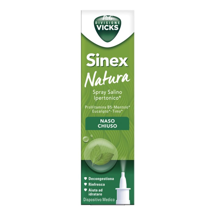 Vicks Sinex Natura - Spray per naso chiuso - 20 ml