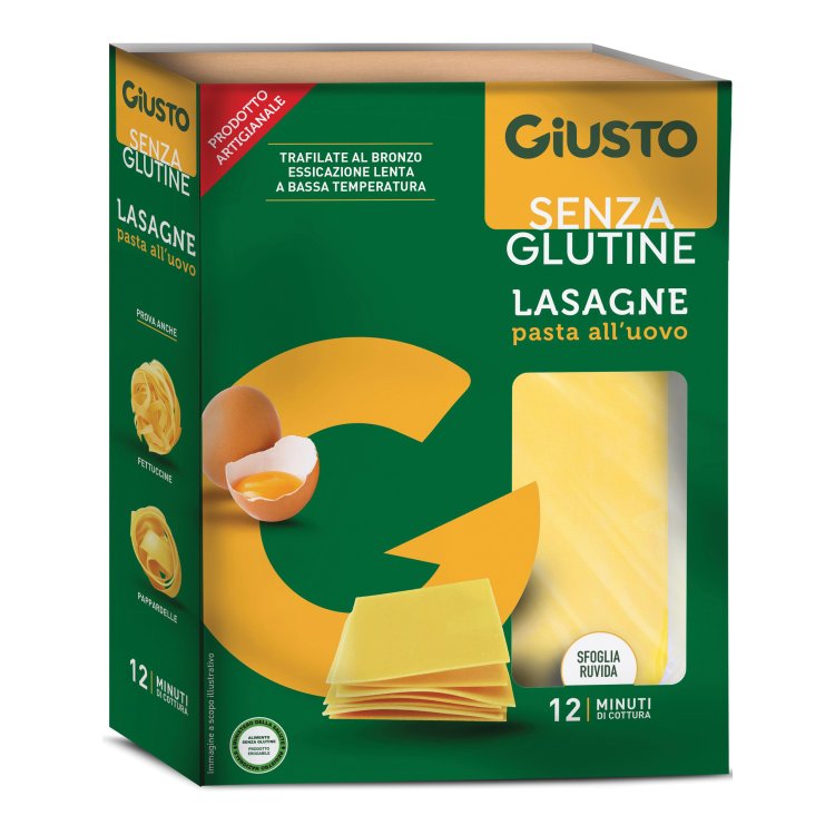 GIUSTO S/G Lasagne 250g