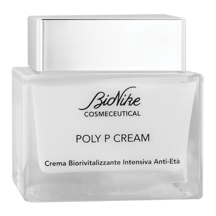 Bionike Cosmeceutical Poly P Cream - Crema biorivitalizzante intensiva antietà per pelle matura - 50 ml