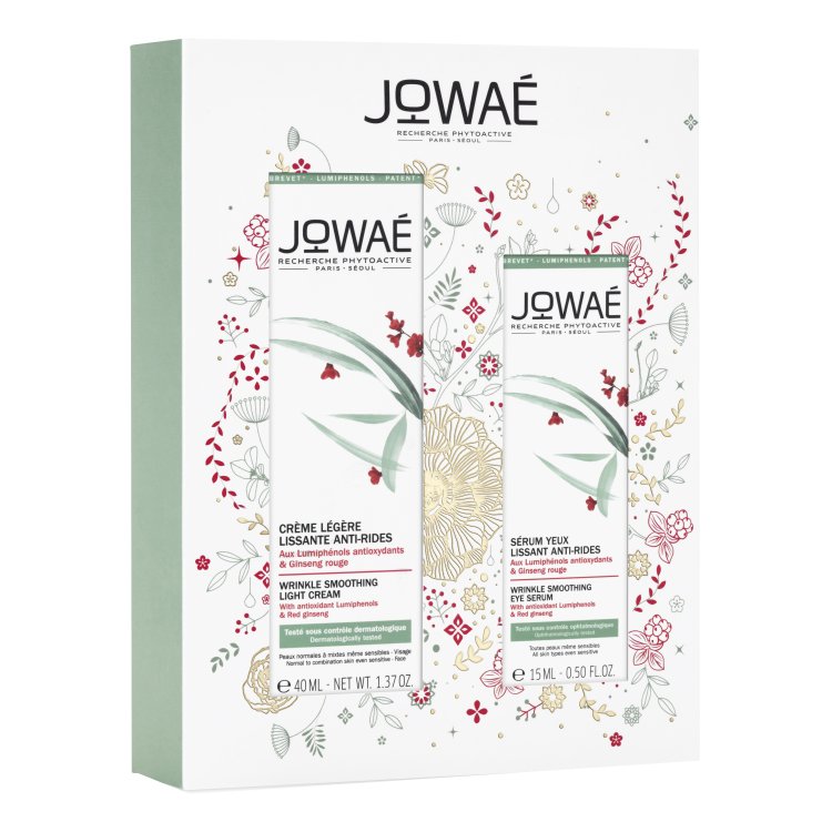 Jowae Cofanetto Viso Antirughe - Crema leggera antirughe 40 ml + Siero occhi antirughe 15 ml