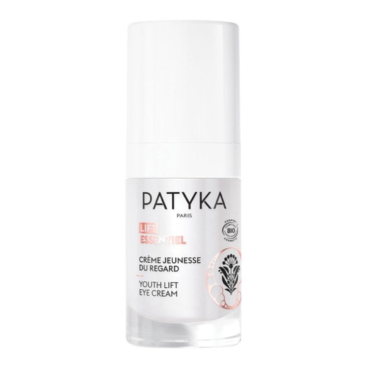 Patyka Crema Giovinezza dello Sguardo - Contorno occhi antirughe, occhiaie e borse - 15 ml