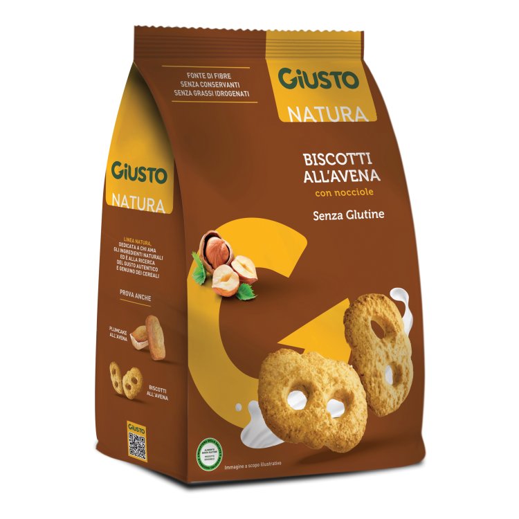 GIUSTO S/G Bisc.Avena 250g