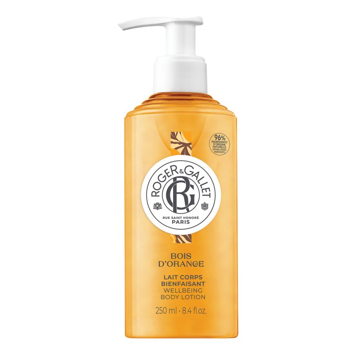 Roger & Gallet Lait Corps Bois D'orange - Latte corpo energizzante al profumo di arancio amaro - 250 ml