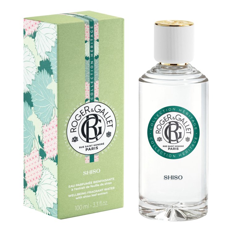 Roger & Gallet Shiso Eau Parfumee - Acqua profumata energizzante - Heritage collection - 100 ml