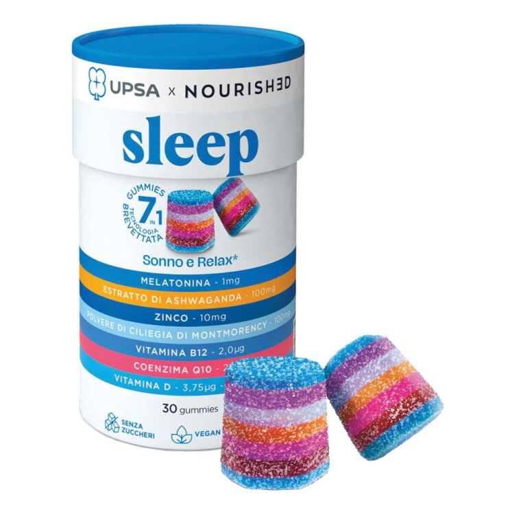 Upsa X Nourished Sleep 30gum Upsa X Nourished Sleep 30gum