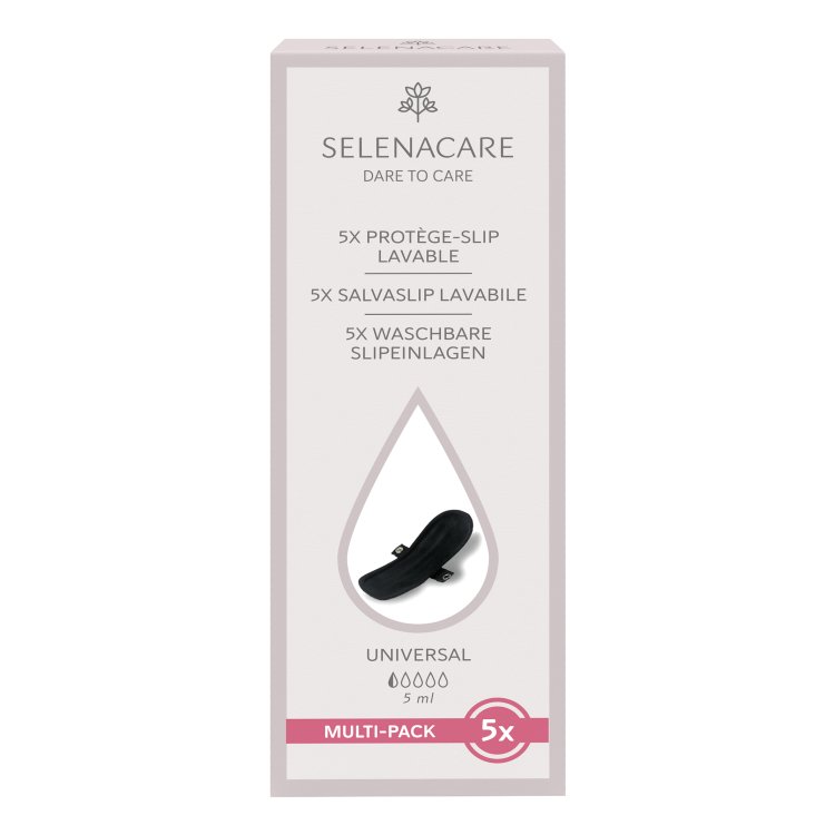 SELENACARE S-Slip Lav.Nero 5pz