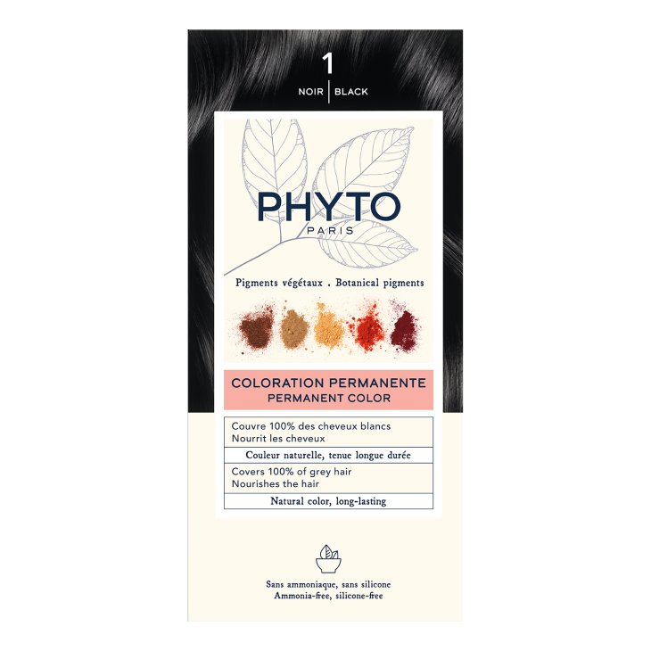 Phyto Phytocolor Colorazione Permanente Tinta Numero 1 - Tinta capelli colore nero