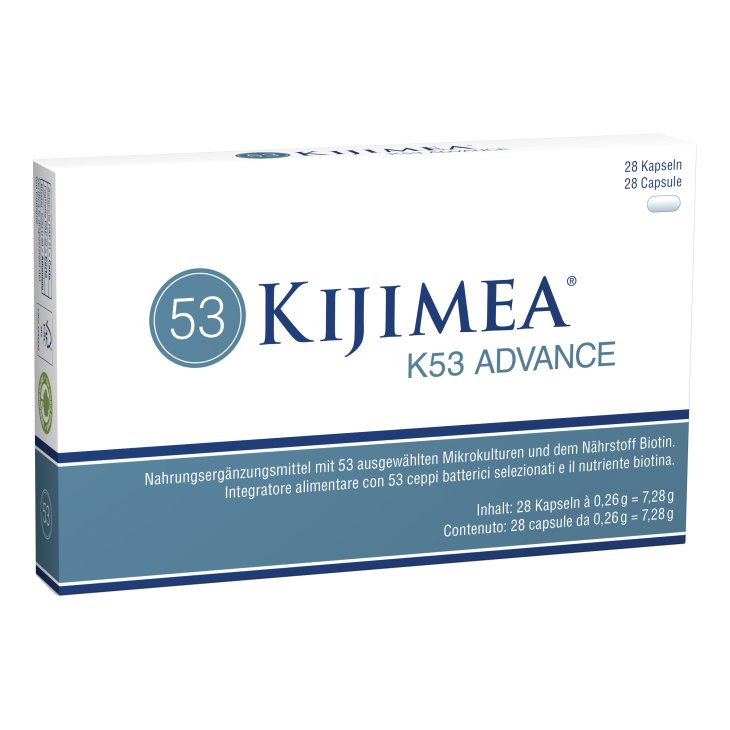 Kijimea K53 Advance - Integratore alimentare per disbiosi intestinale - 28 capsule