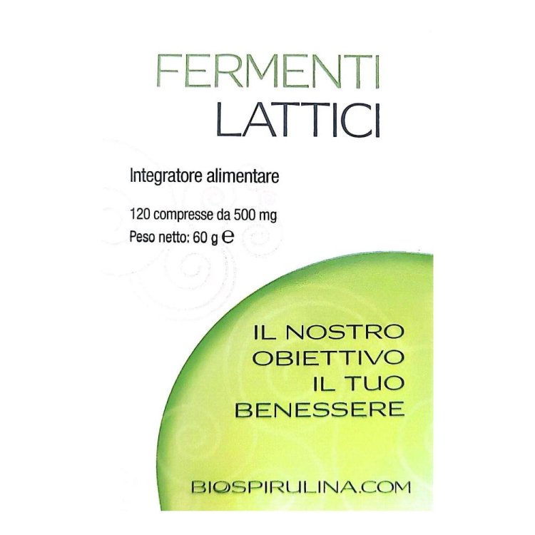 BIOSPIRULINA Ferm.Latt.120Cpr