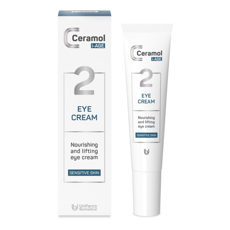 Ceramol i-Age Eye Cream Contorno Occhi Antietà - Contorno occhi nutriente e liftante -  15 ml