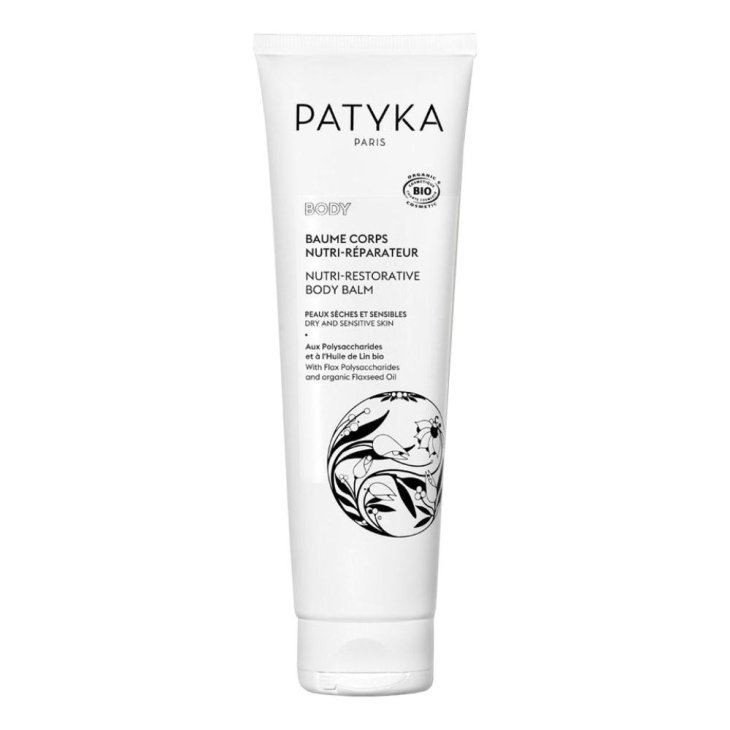 Patyka Balsamo Corpo Nutri Riparatore - Balsamo corpo lenitivo per pelle secca e sensibile - 150 ml