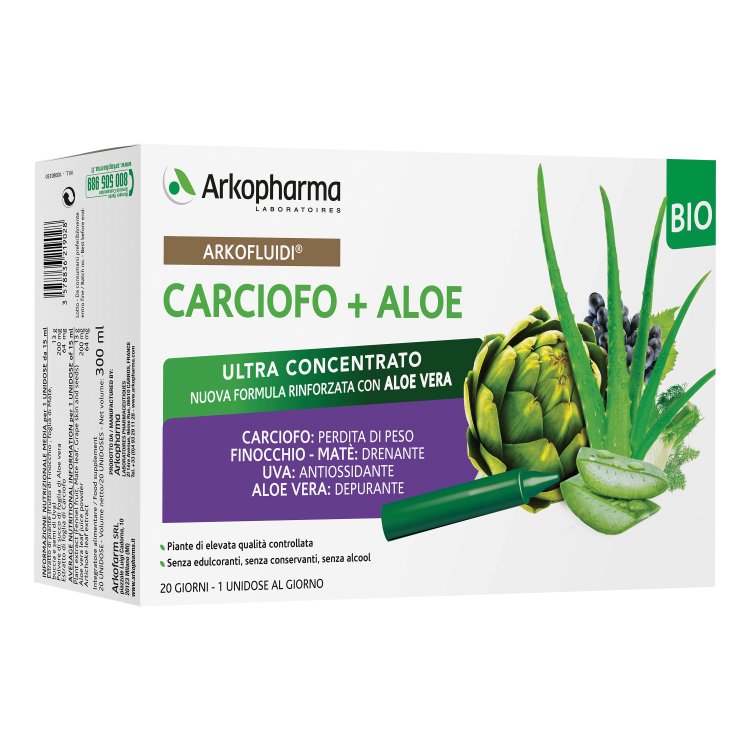 ARKOFLUIDI Carciofo+Aloe 20f.