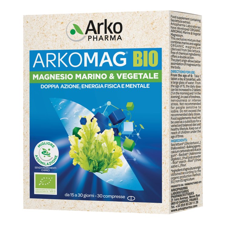 ARKOMAG Bio Magnesio Mar.30Cpr