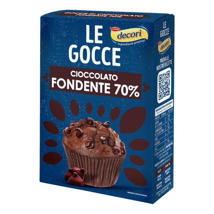 DECORI Gocce Ciocc.Fond.Extra