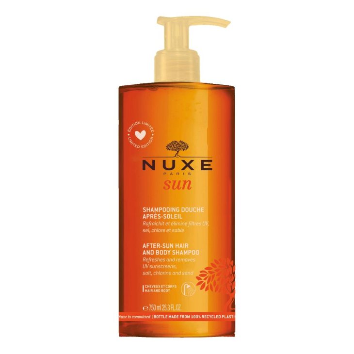 Nuxe Sun Shampoo-Doccia Doposole - Protegge corpo e capelli dal sole e dalla sabbia - 750 ml Nuxe Sun Shampoo-Doccia Doposole - Protegge corpo e capelli dal sole e dalla sabbia - 750 ml