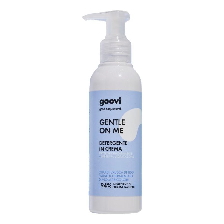 Goovi Gentle On Me Detergente In Crema - Detergente struccante per pelle secca e sensibile - 140 ml