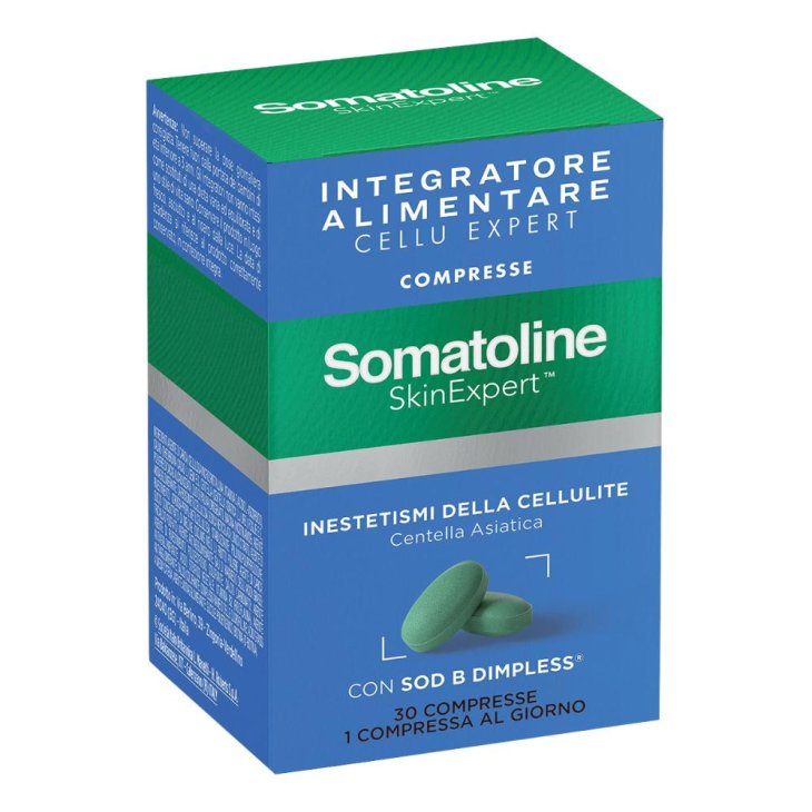 Somatoline Skin Expert Cellu Expert - Integratore alimentare anti cellulite - 30 compresse