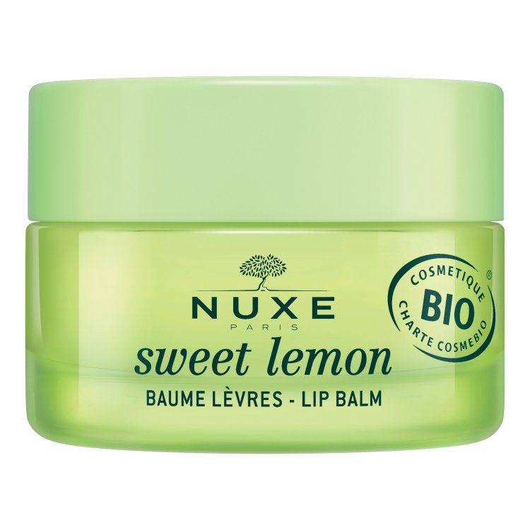 Nuxe Sweet Lemon Balsamo Labbra - Balsamo idratante per labbra secche e screpolate - 15 g