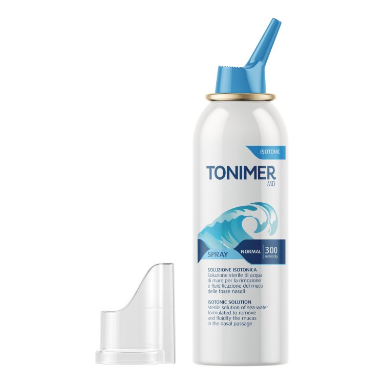 Tonimer MD Normal Spray Nasale - Soluzione isotonica per rimozione e fluidificazione del muco - 100 ml 