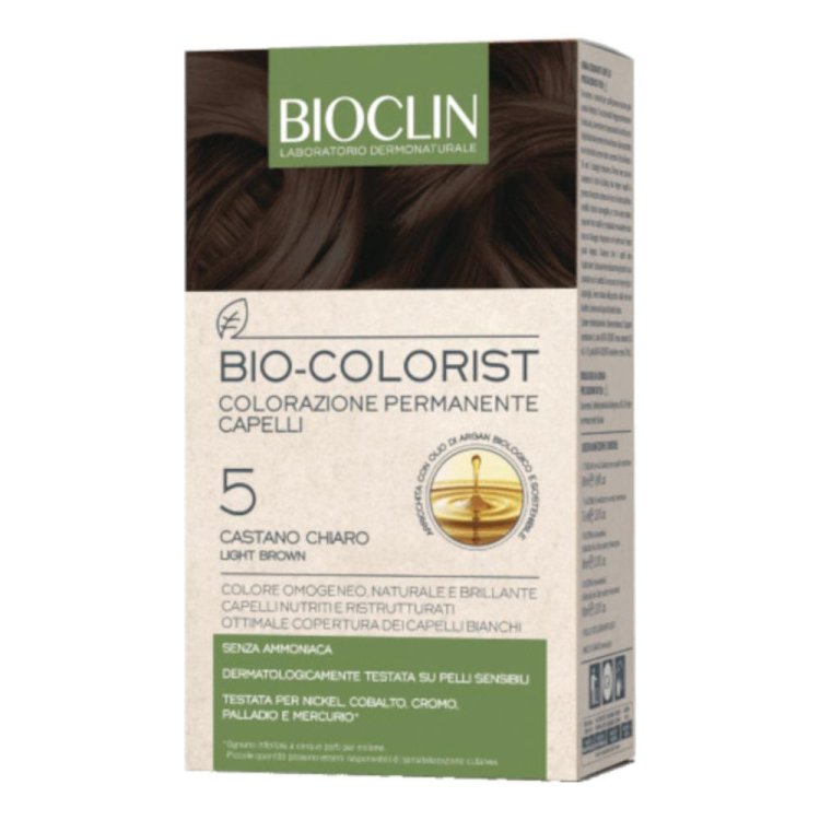 Bioclin Bio Colorist 5 Castano Chiaro Colorazione Permanente