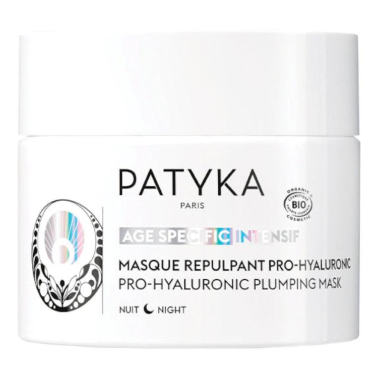 Patyka Maschera Rimpolpante Pro Hyaluronic - Maschera viso effetto pelle distesa - 50 ml