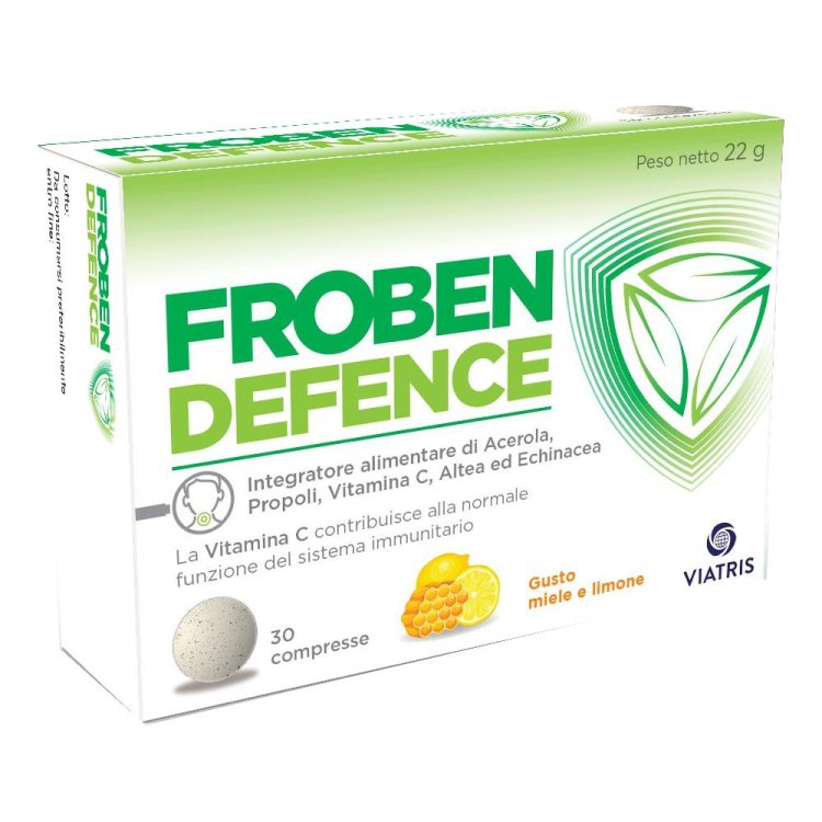 Froben Defence - Integratore alimentare per le difese immunitarie - 30 compresse