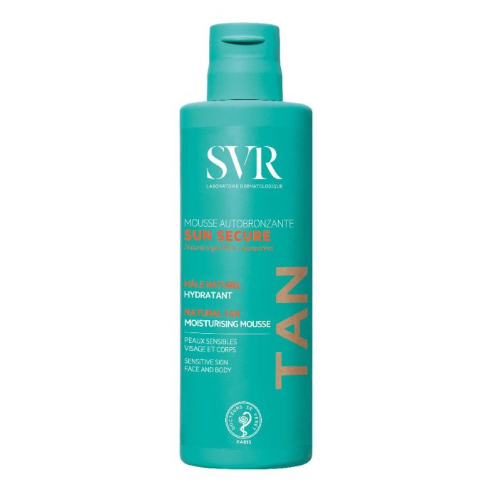 SVR Sun Secure Mousse Autoabbronzante - Per un'abbronzatura naturale tutto l'anno - 150 ml SVR Sun Secure Mousse Autoabbronzante - Per un'abbronzatura naturale tutto l'anno - 150 ml