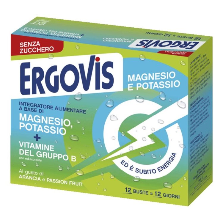 ERGOVIS MG+K VIT B S/ZUC 12Bs