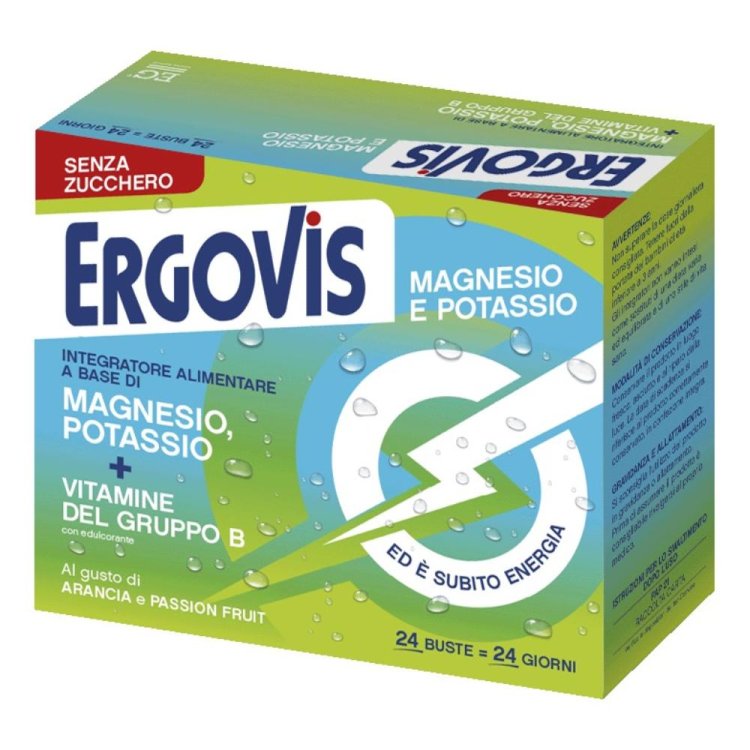 ERGOVIS MG+K VIT B 24 Bust.S/Z