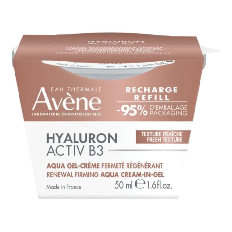 Avene Hyaluron Active B3 Aqua Gel-Crema Ricarica - Refill crema viso rigenerante antirughe - 50 ml