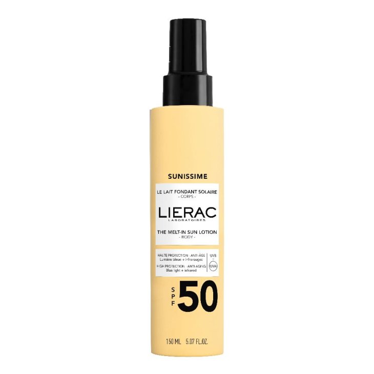 Lierac Sunissime Il Latte Solare Fondente Corpo SPF 50 - Protezione solare anti-età - 150 ml