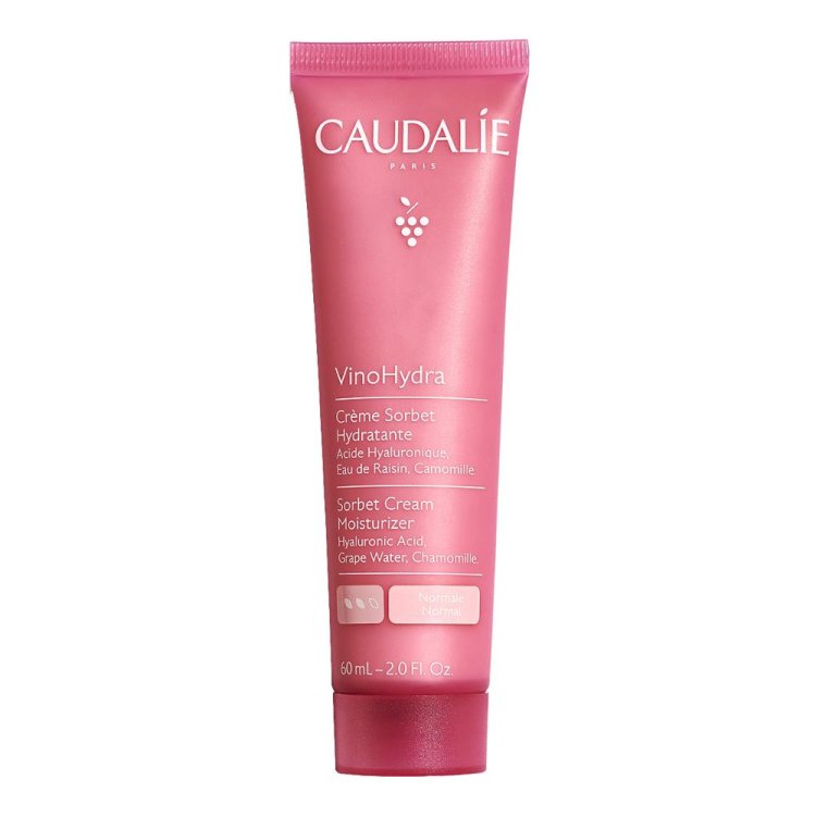 Caudalie Vinohydra Crema Sorbetto Idratante - Crema viso lenitiva per pelle sensibile - 60 ml