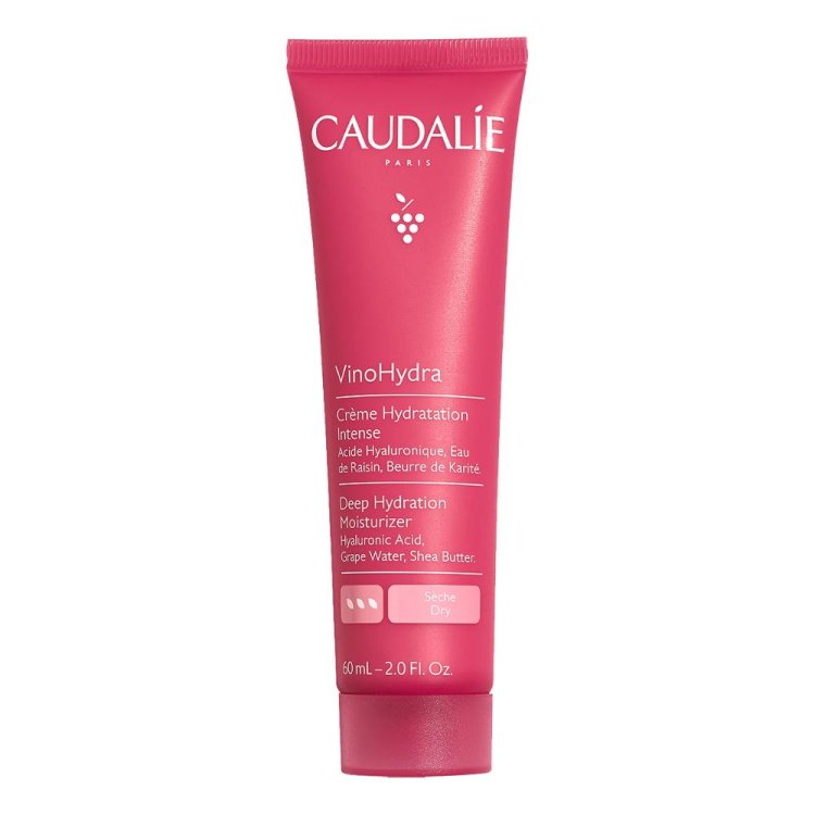 Caudalie Vinohydra Crema Idratazione Intensa - Crema viso lenitiva per pelle secca e sensibile - 60 ml