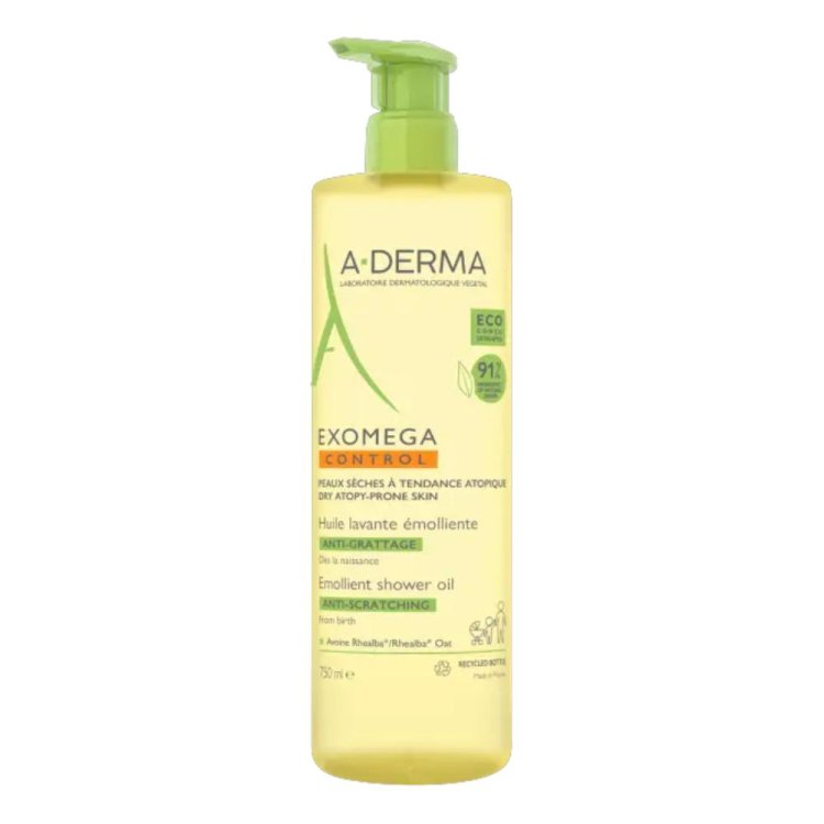 Exomega Control Olio Lavante - Detergente lenitivo del prurito - 750 ml