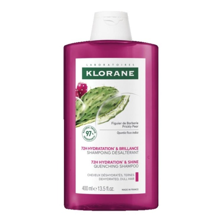 Klorane Shampoo al Fico d'India - Shampoo illuminante per capelli spenti - 400 ml