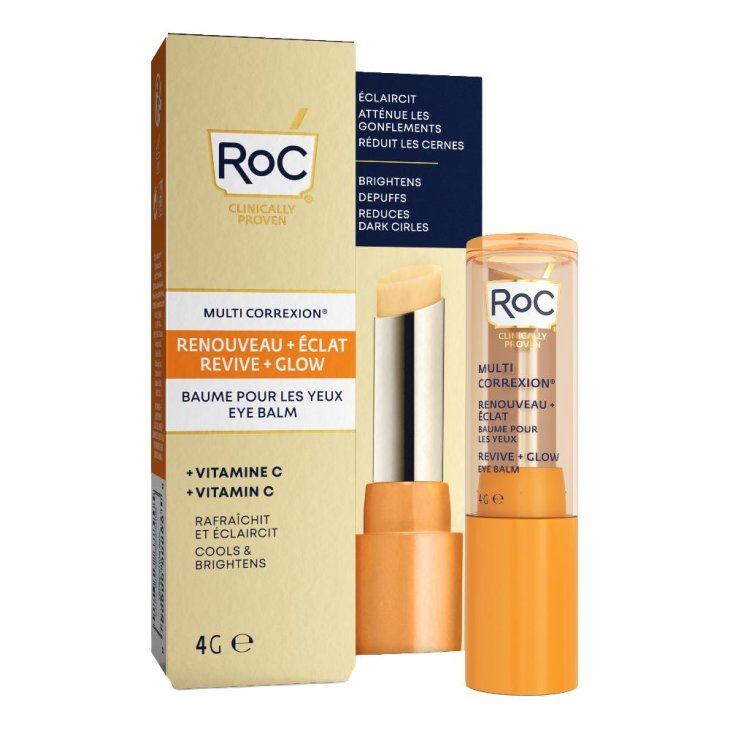 Roc Multi Correxion Revive + Glow Eye Balm - Contorno occhi illuminante anti-occhiaie - 4 g