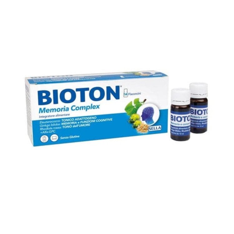 Bioton Memoria Complex - Integratore per stanchezza mentale e cognitiva - 14 flaconcini Bioton Memoria Complex - Integratore per stanchezza mentale e cognitiva - 14 flaconcini