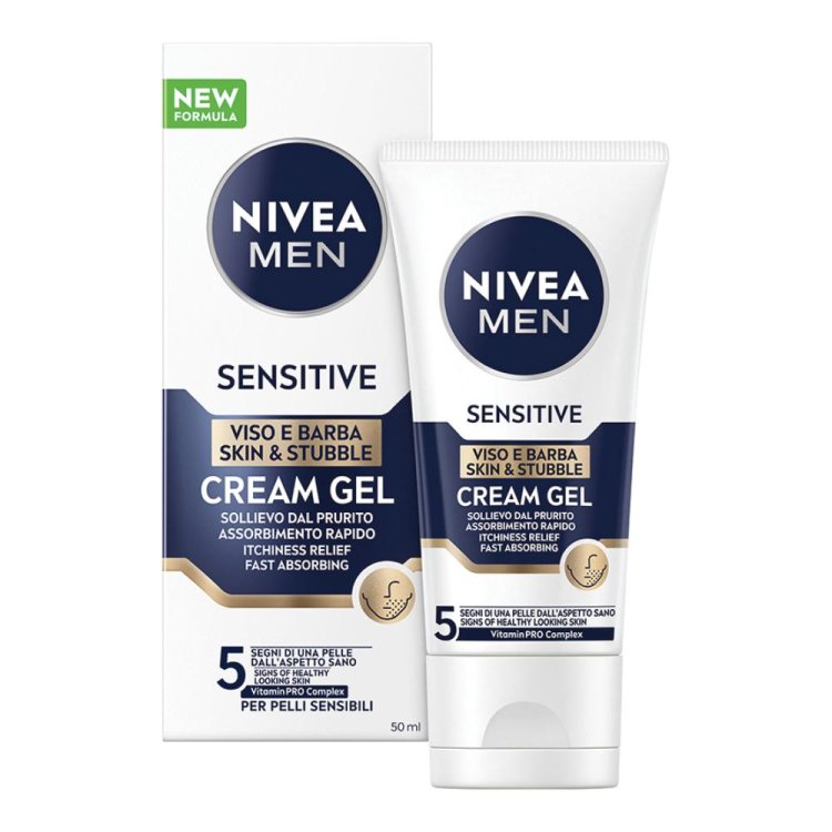 NIVEA MEN CRE GEL VISO BARBA 50 ML