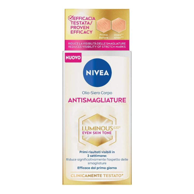 NIVEA BODY OLIO LUM.A/SMAGL.100 ML