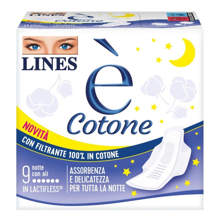 LINES E'Cotone Notte 9pz