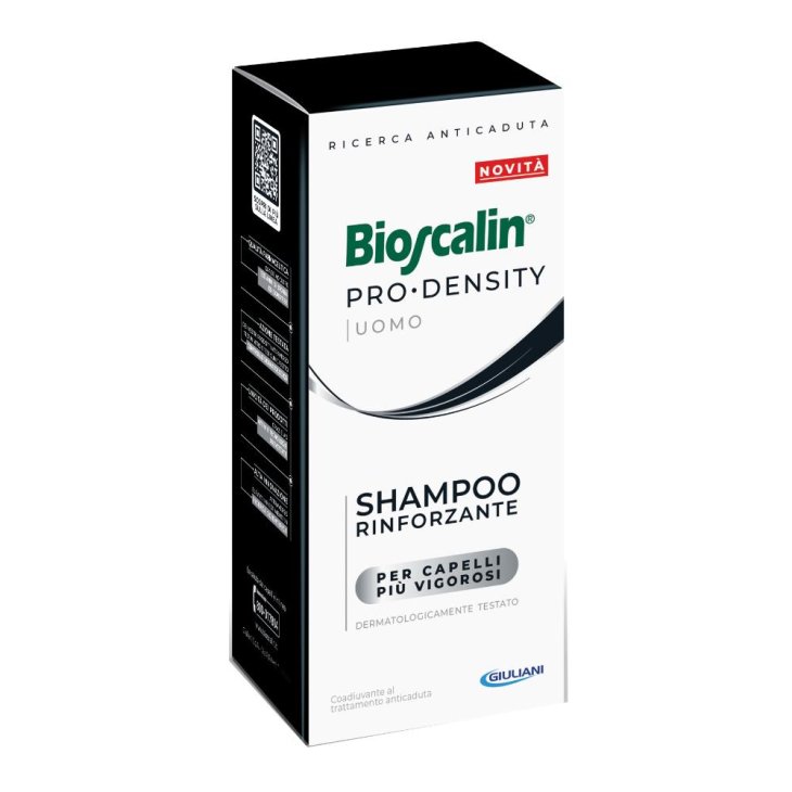 Bioscalin Pro Density Shampoo Rinforzante Uomo - Ideale per capelli assottigliati e diradati - 200 ml