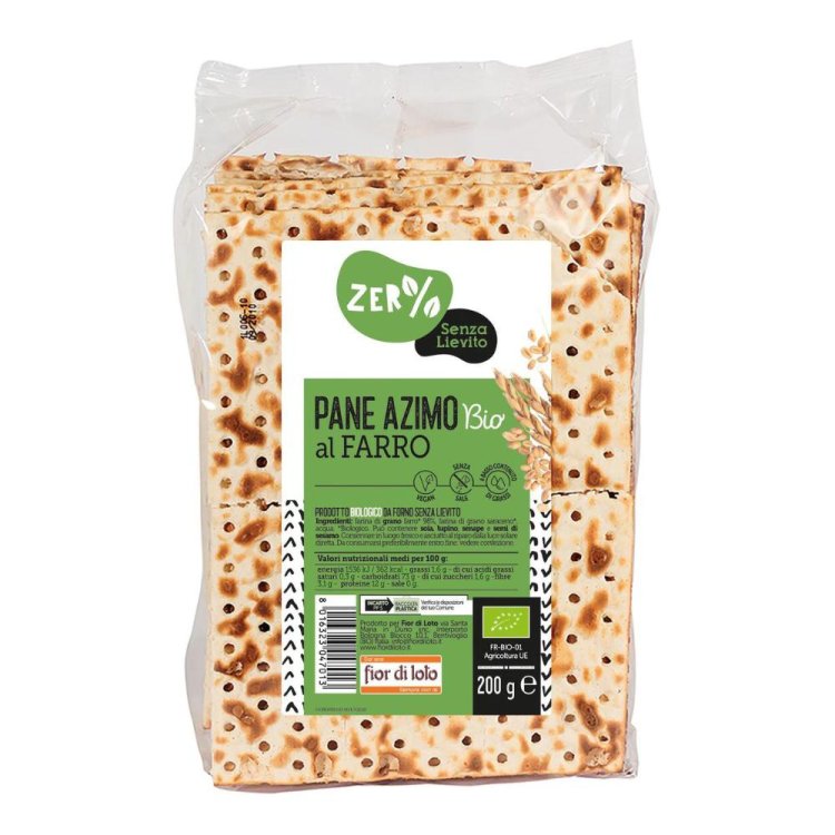 ZER%GLUT Pane Azzimo Farro200g