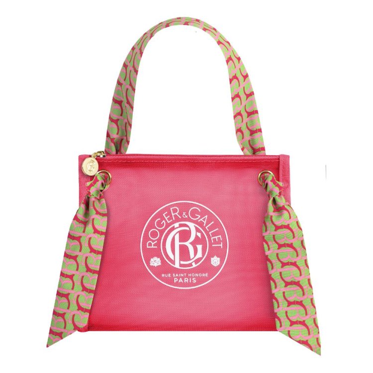 Roger & Gallet Set Profumato Gingembre Rouge - Acqua profumata 30 ml + Latte corpo 50 ml + Pochette